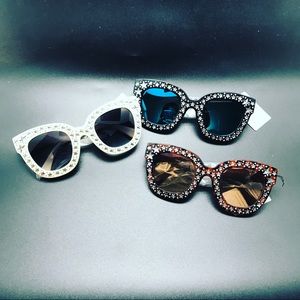 Sunglasses designer inspired tortoise style only